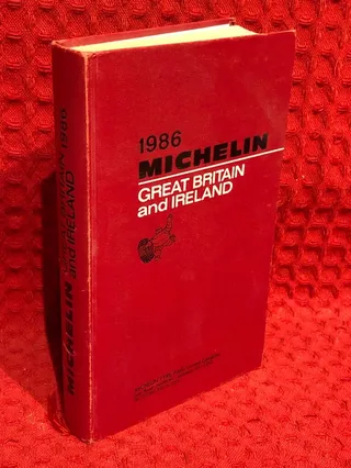 Michelin Great Britain and Ireland 1986 - omslag