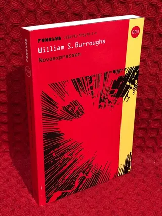 Novaexpressen av William S. Burroughs - omslag