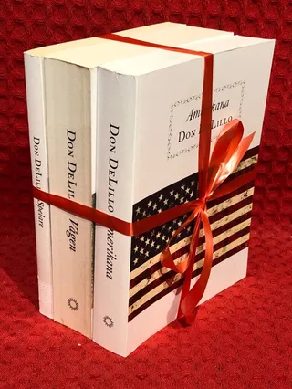 Bokpaket: Spelare, Vågen, Amerikanerna av Don DeLillo - omslag
