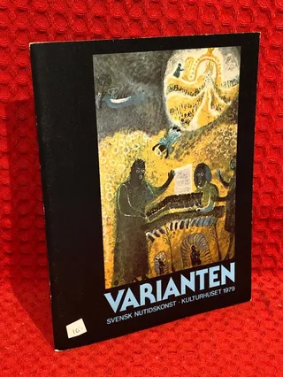 Varianten - Svensk industrikonst, kulturhuset Stockholm - omslag