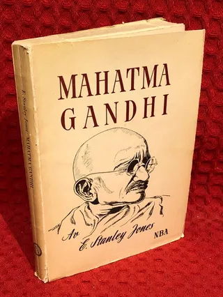 Mahatma Ghandi av E. Stanley Jones - omslag