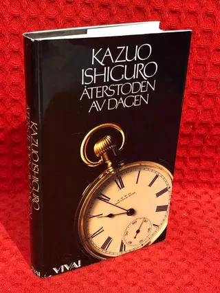 Återstoden av dagen av Kazuo Ishiguro - omslag