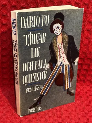Tjuvar, lik och fala quinnor av Dario Fo - omslag