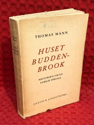 Huset Buddenbrook av Thomas Mann - omslag