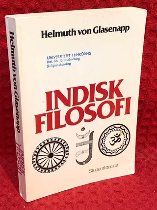 Indisk filosofi av Helmuth von Glasenapp - omslag