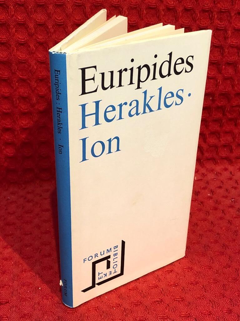 Herakles Ion av Euripides - omslag