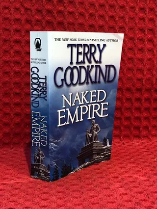 Naked empire av Terry goodkind - omslag