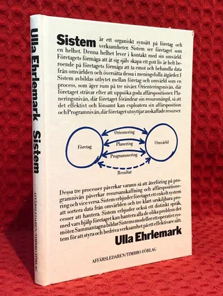 Sistem av Ulla Ehrlemark - omslag