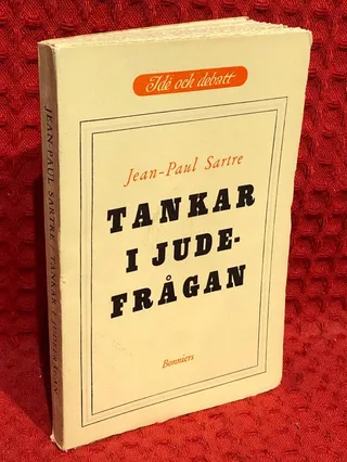 Tankar i judefrågan av Jean-Paul Sartre - omslag