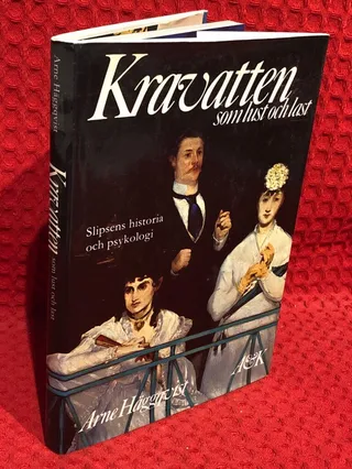 Kravatten som lust och last - slipsens historia och psykologi av Arne Häggqvist - omslag