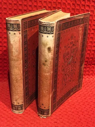 Den heliga skrifts länder och orter 1-2 av Lic. Otto Strauss D:R Fr. Adolph Strauss - omslag