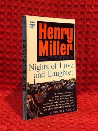 Nights of Love and Laughter av Henry Miller - omslag