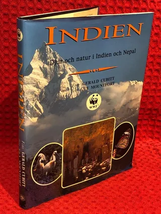 Indien - djur och natur i Indien och Nepal av Gerald Cubitt - omslag