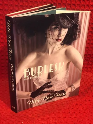 Burlesk som konstart - Fetisch som konstart av Dita von Teese - Bronwyn Garrity - omslag