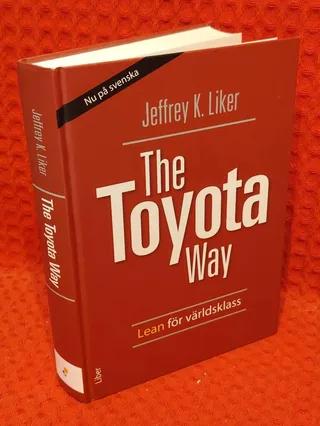 The Toyota way - lean för världsklass av Jeffrey K Liker - omslag