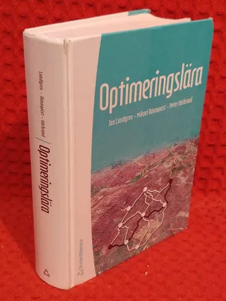 Optimeringslära av Jan Lundgren - omslag