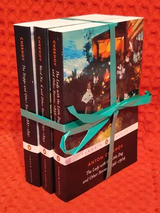 Bokpaket: Tre böcker av Anton Chekhov av Anton Checkhov - omslag