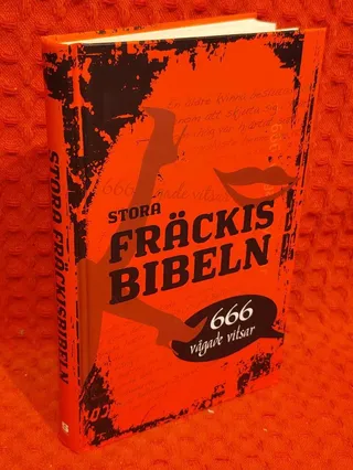 Stora fräckisbibeln - [666 vågade vitsar] av Andreas Nyberg - omslag