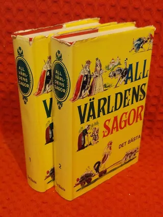 Alla världens sagor 1-2 - omslag