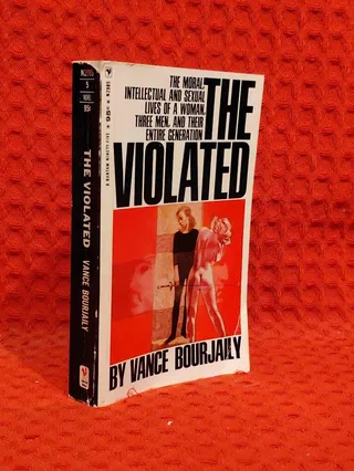 The violated av Vance bourjaily - omslag