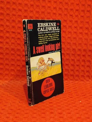 A swell looking girl av Erskine Caldwell - omslag
