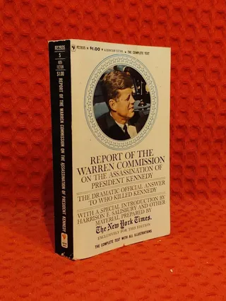 Report of the Warren Commission on the assassination of President Kennedy - omslag