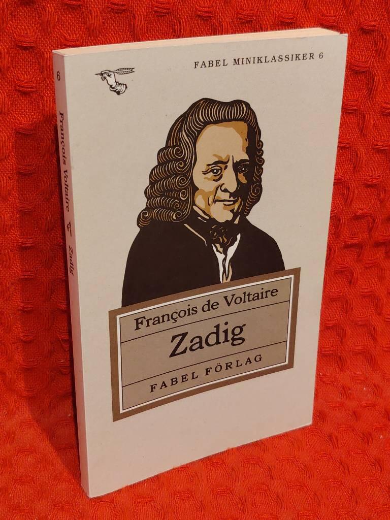 Zadig eller Ödet - en orientalisk berättelse av Voltaire - omslag