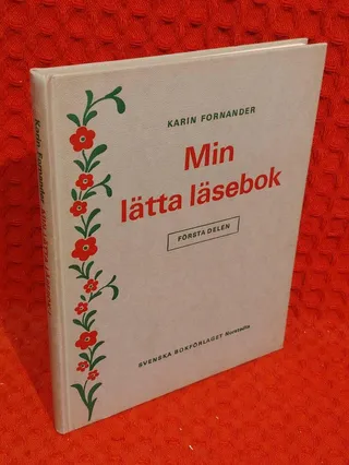 Min lätta läsebok första delen av Karin Fornander - omslag