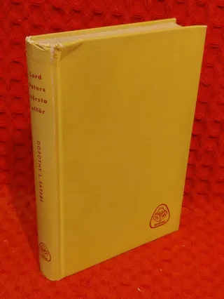 Lord Peters största affär av Dorothy L. Sayers - omslag