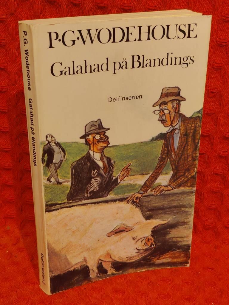 Galahad på Blandings av P. G. Wodehouse - omslag