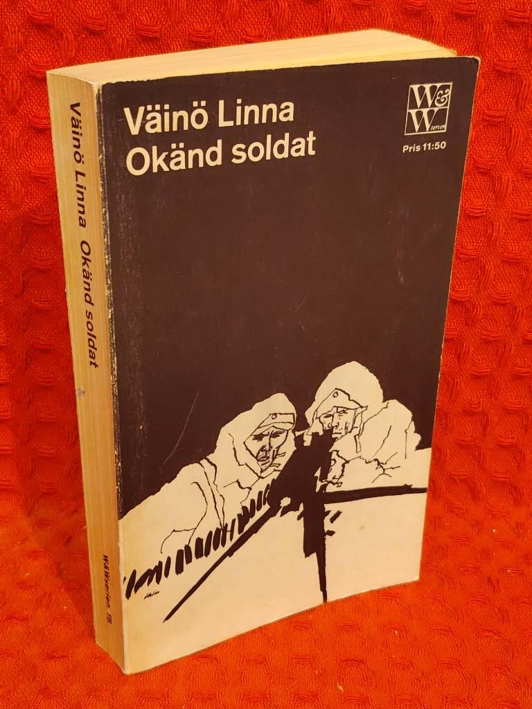 Okänd soldat av Väinö Linna - omslag