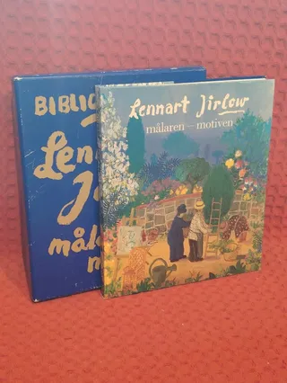 Lennart Jirlow - målaren, motiven av Lennart Jirlow - omslag
