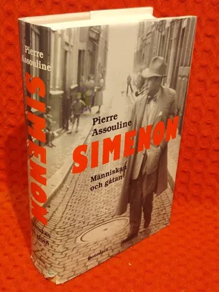 Simenon : människan och gåtan av Pierre Assouline - omslag