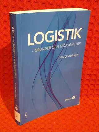Logistik - grunder och möjligheter av Nils G. Storhagen - omslag