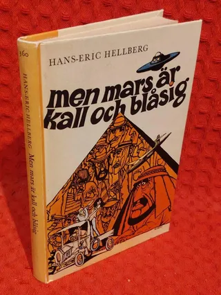 ... men mars är kall och blåsig av Hans-Eric Hellberg - omslag