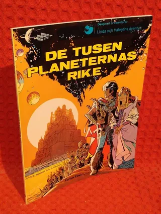 De tusen planeternas rike av Pierre Christin - omslag