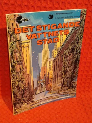 Det stigande vattnets stad av Pierre Christin - omslag