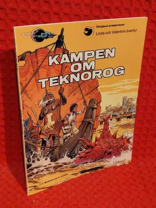 Kampen om Teknorog av Pierre Christin - omslag