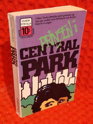 Prinsen i Central Park av Evan H Rhodes - omslag