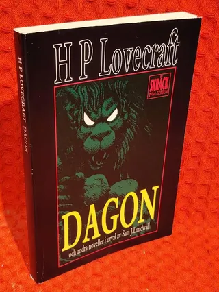Dagon och andra noveller av H. P Lovecraft - omslag