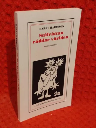 Stålråttan räddar världen : [science fiction] av Harry Harrison - omslag