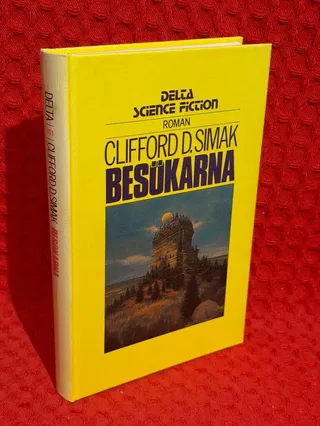 Besökarna : [roman] av Clifford D Simak - omslag