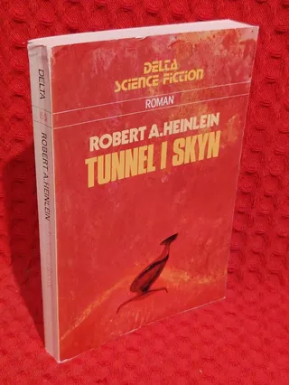 Tunnel i skyn av Robert A Heinlein - omslag