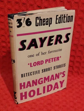 Hangman's holiday av Dorothy L. Sayers - omslag