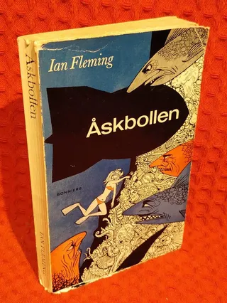Åskbollen av Ian Fleming - omslag
