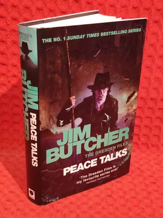 Peace Talks av Jim Butcher - omslag