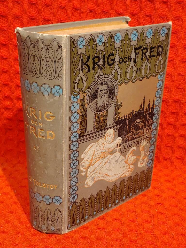 Krig och Fred av Leo Tolstoy - omslag
