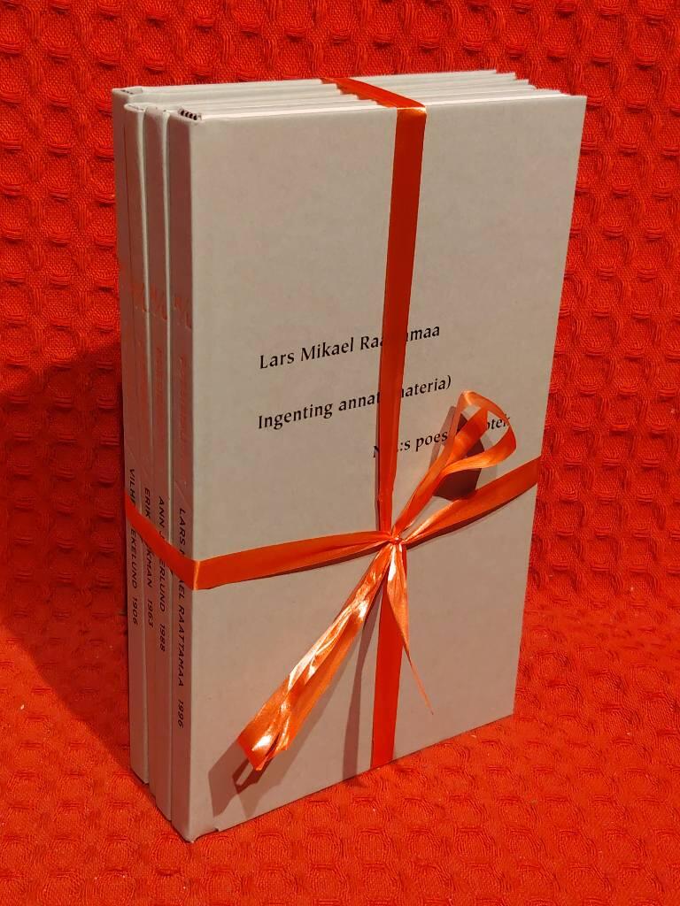 Bokpaket: Poesibibliotek av Vilhelm Ekelund - omslag