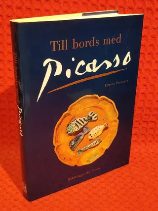 Till bords med Picasso av Ermine Herscher - omslag