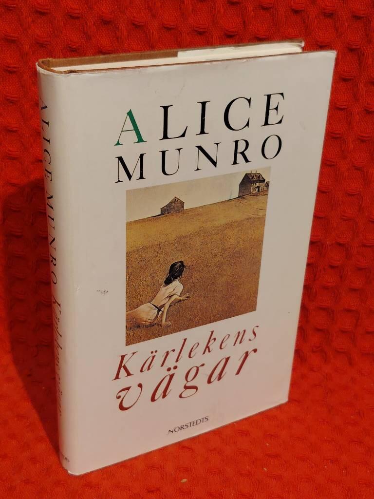 Kärlekens vägar - noveller av Alice Munro - omslag